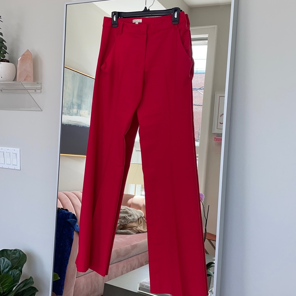Wide leg trousers